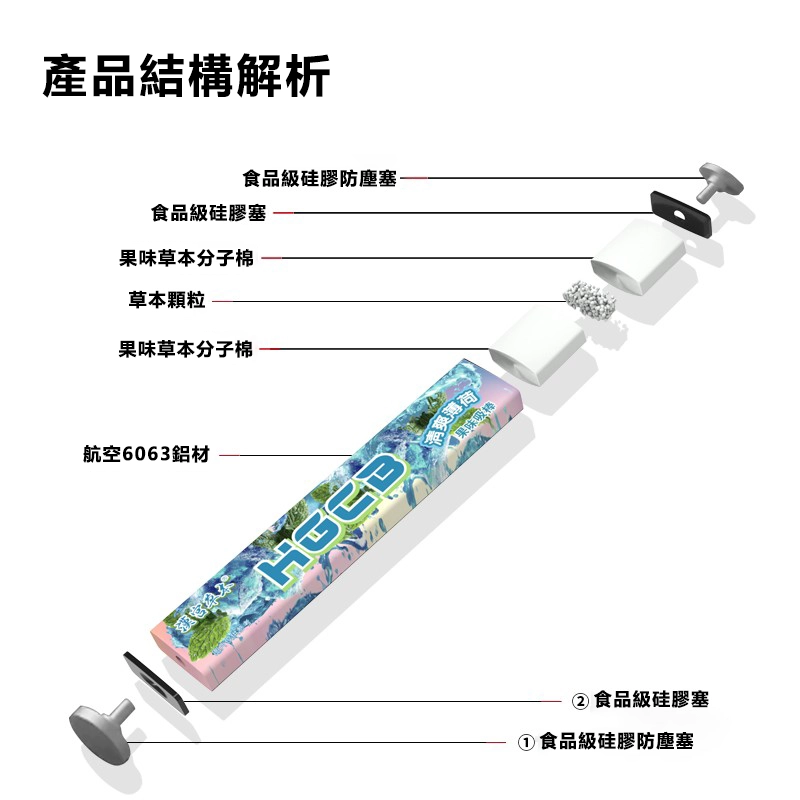 漢宮草本果味吸棒
