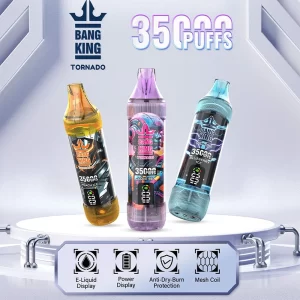 【12種口味】Bang King 35000 Puffs 一次性拋棄式 歐美爆款 | 超長續航