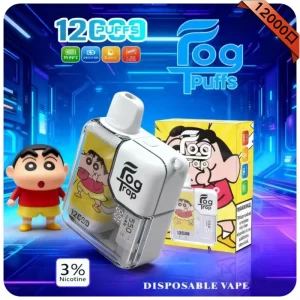 【10種口味】Fog Trap 12000口拋棄式 蠟筆小新聯名款