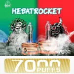 【12種口味】HEBAT 喜貝 7000口拋棄式｜14ml 超大容量